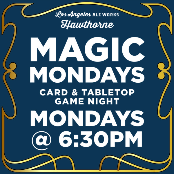 Magic Mondays card & tabletop game night