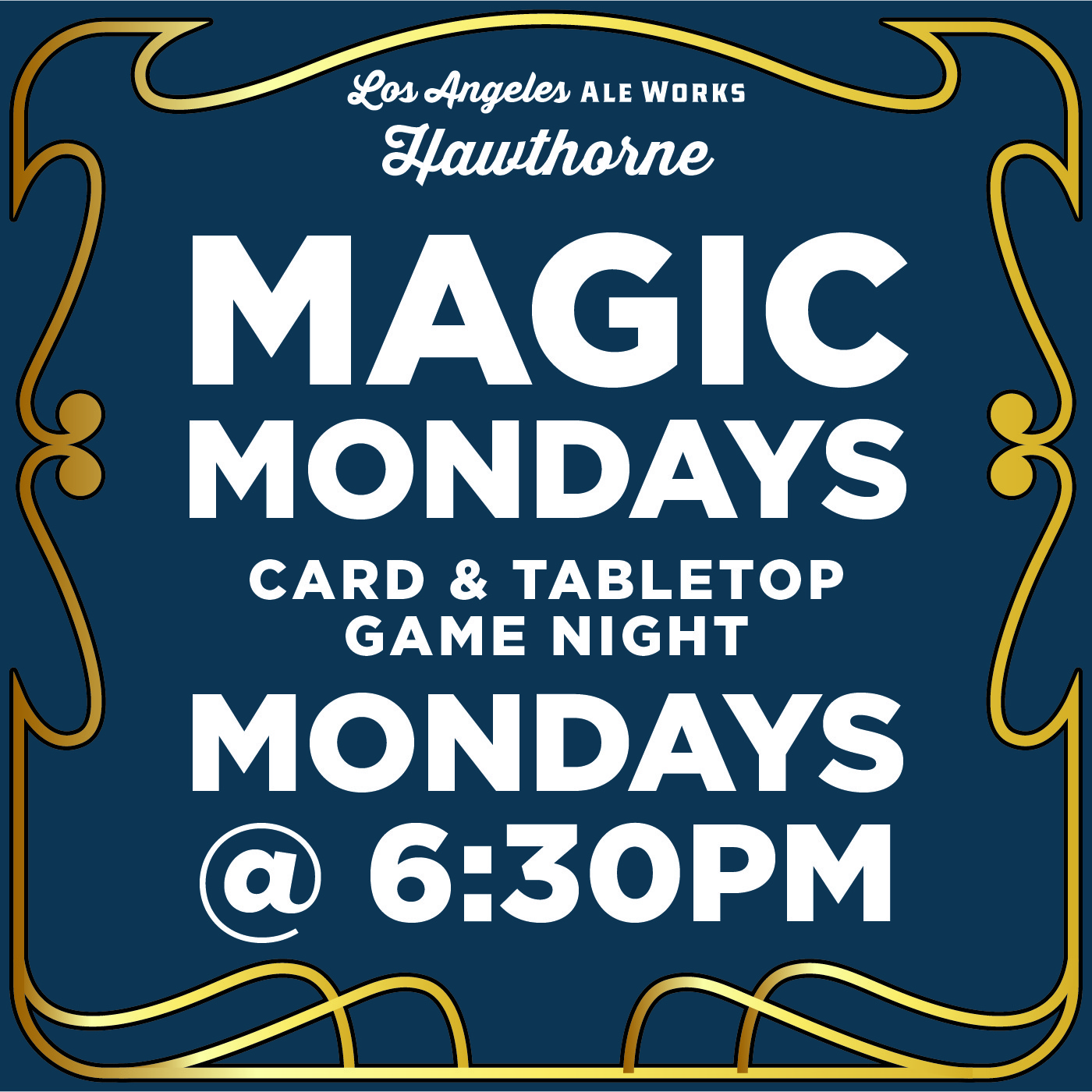 Magic Mondays card & tabletop game night