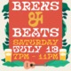 Brews & Beats flyer