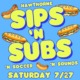 Sips 'N Subs fest