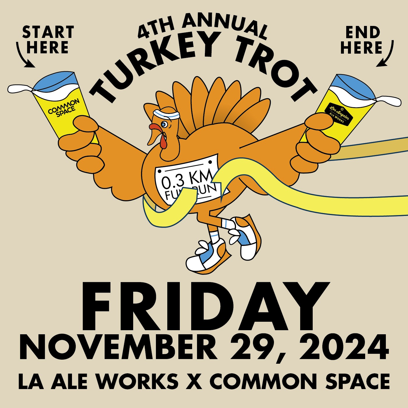 4th Annual Turkey Trot, Friday 11/29