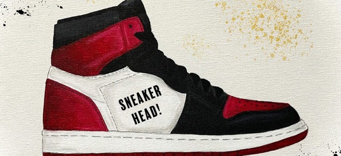 Sneaker painting