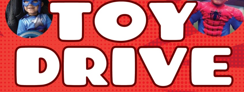 Superhero Julian's Toy Drive