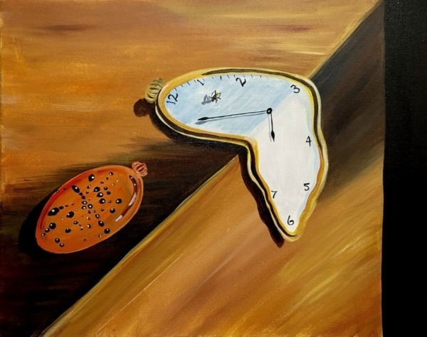 Dali-style painting